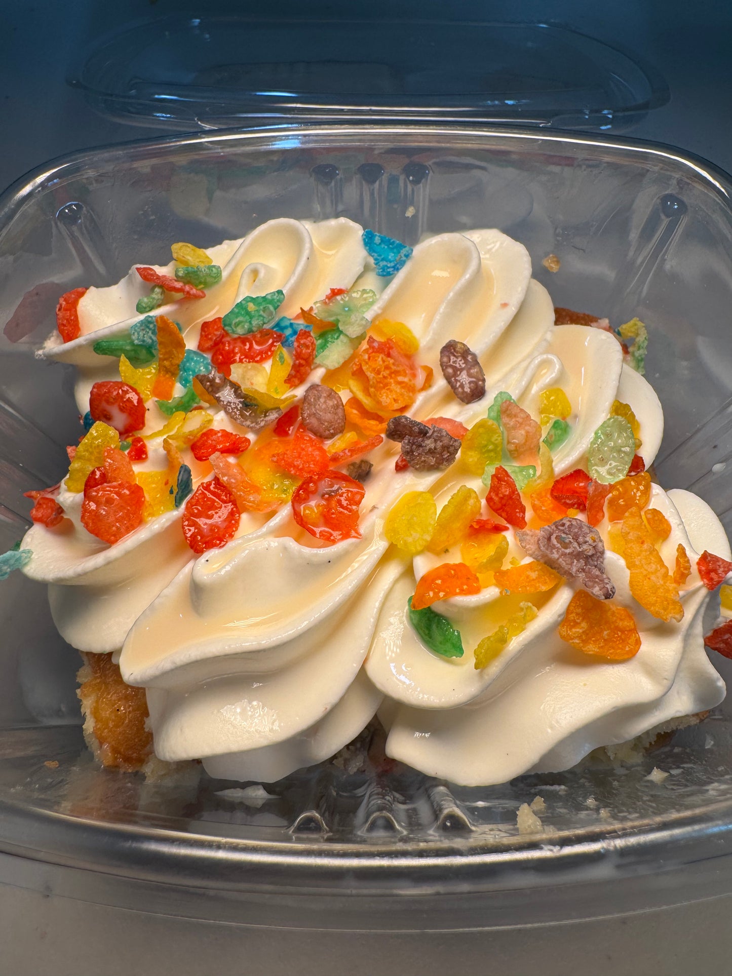 Fruity Pebble Tres Leches