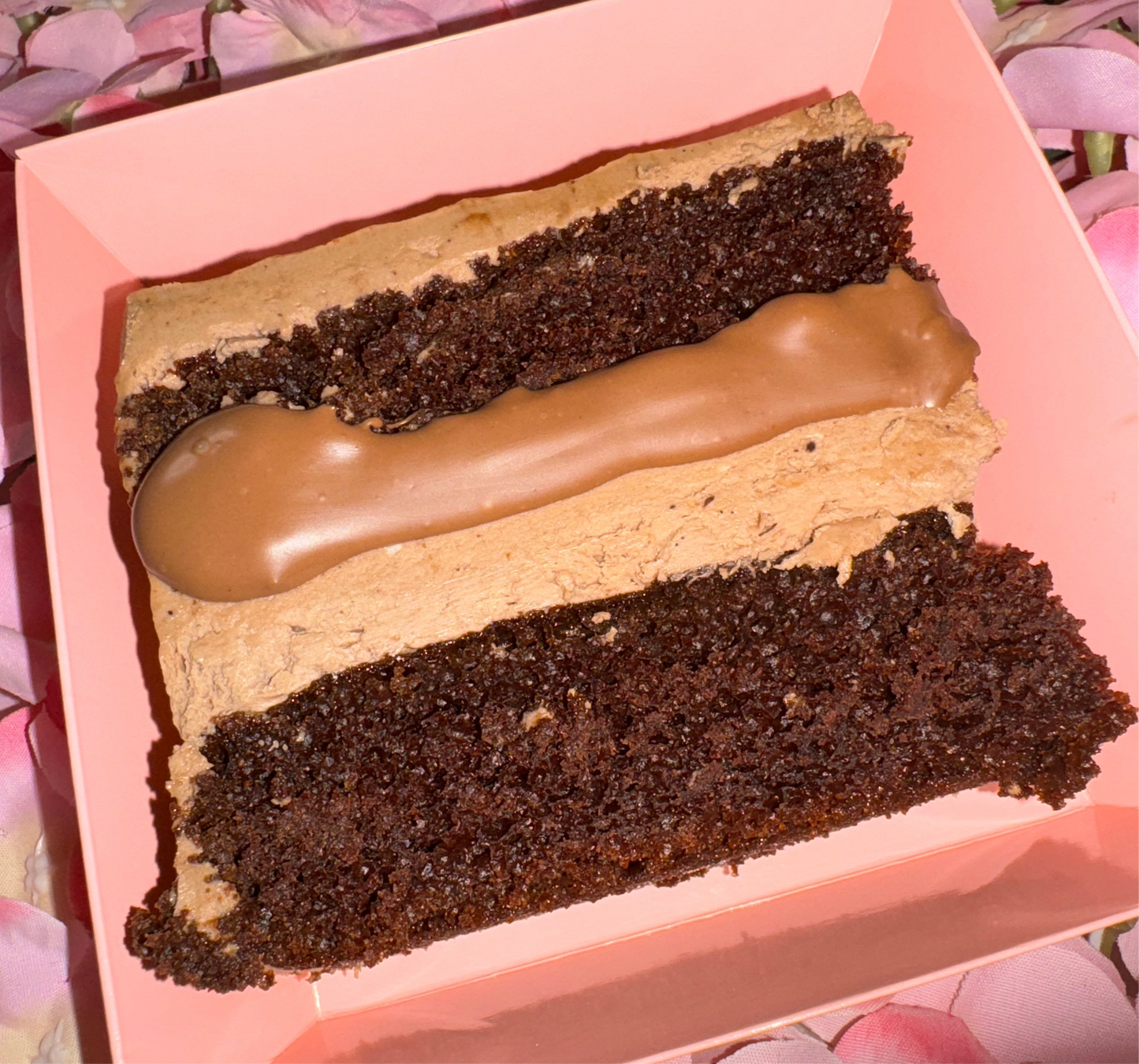 Chocolate Cake Slice