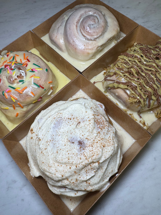 Cinnamon Roll Flight