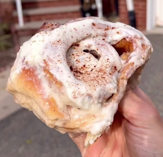 Cinnamon Roll Tres Leches