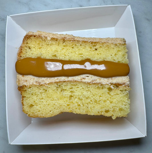 Cookie Butter Cake Slice