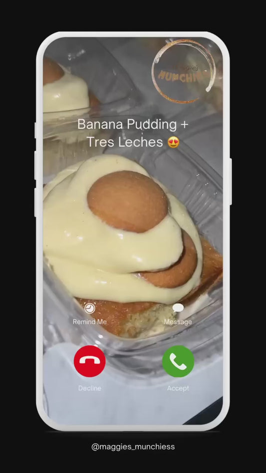 Banana Pudding Tres Leches